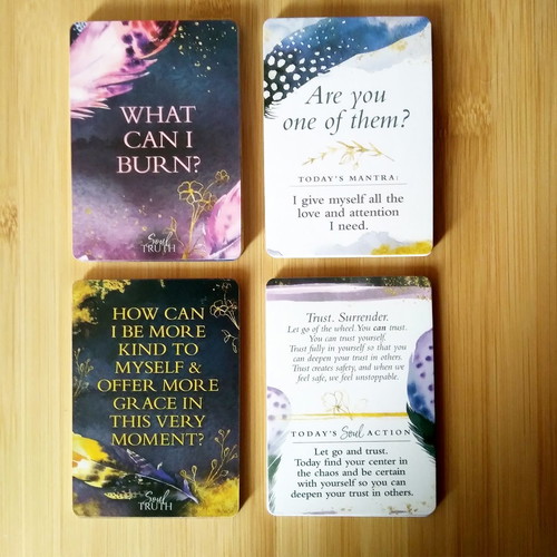 Soul Truth Self-Awareness Card Deck by Brianne Hovey