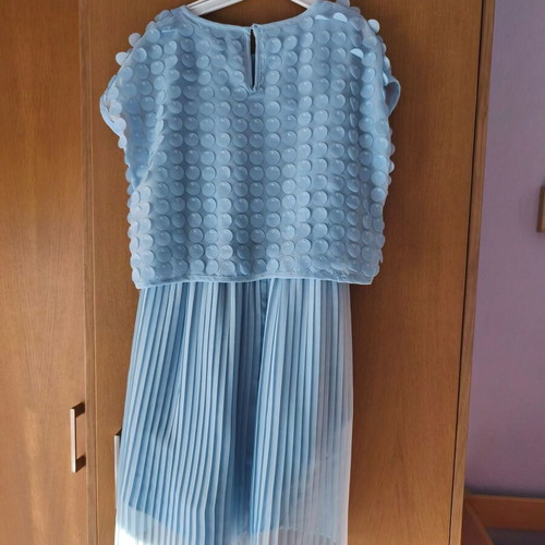 Mayoral dress for 10 years old, turquoise