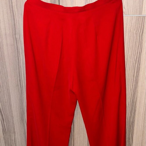 Women's clothing set like new, cardigan, turtleneck, pants in blue and red
