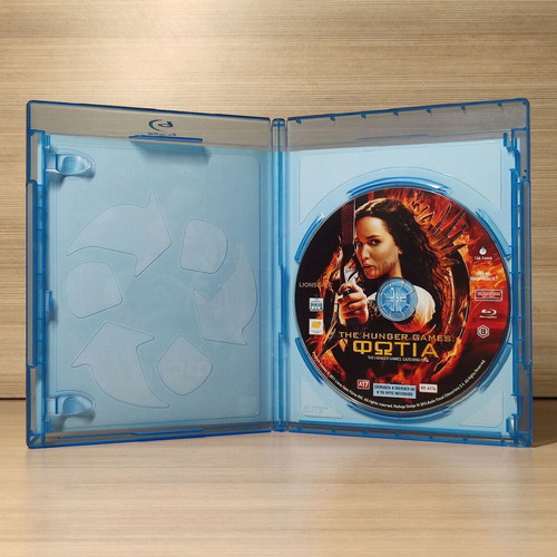 The Hunger Games Catching Fire Blu-Ray used with Greek subtitles