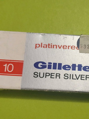 Συλλεκτικά ξυραφάκια Gillette 10 τεμάχια καινούργια