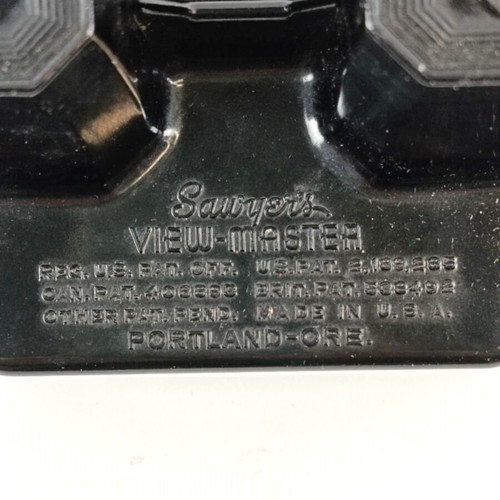 Sawyer's View Master βακελίτη με 8 μεταχειρισμένα reels της δεκαετίας του '50