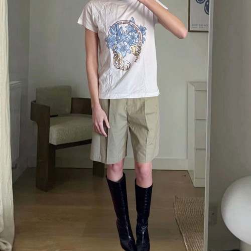 White Munthe short-sleeve T-shirt new, size 36