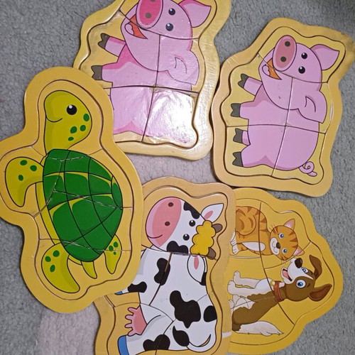 Baby toys pack used with 2 fine motor skill toys