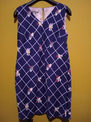 Laura Ashley sleeveless summer dress new, size UK 14