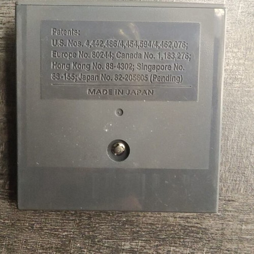 Sega Game Pack 4 in 1 Game Gear cartridge