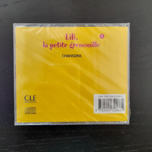 Lili, la petite grenouille CD new, French