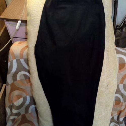 M&S Collection Black Straight-Leg Trousers Like New EU 42