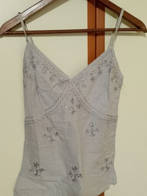 Top shirt for little girl grey colour 100% cotton new from Goa India