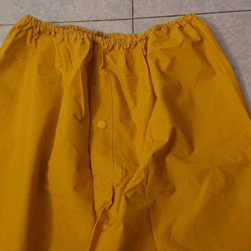 Waterproof plastic pants unused, size XL