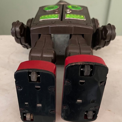 Horikawa Attacking Martian Robot used vintage tin toy from Japan
