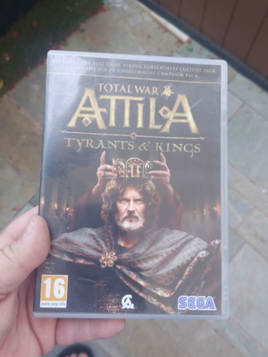 Total War Attila Tyrants & Kings game like new