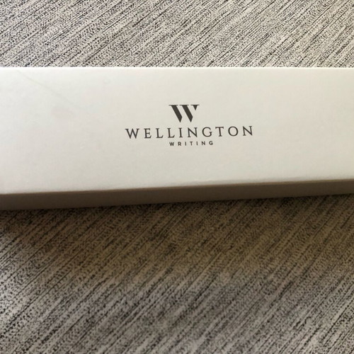 Wellington Toledo ballpoint pen new, grey metal body