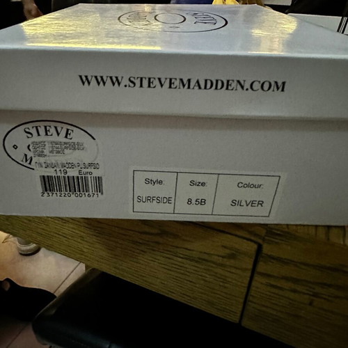 Steve Madden sandals used, size 38.5