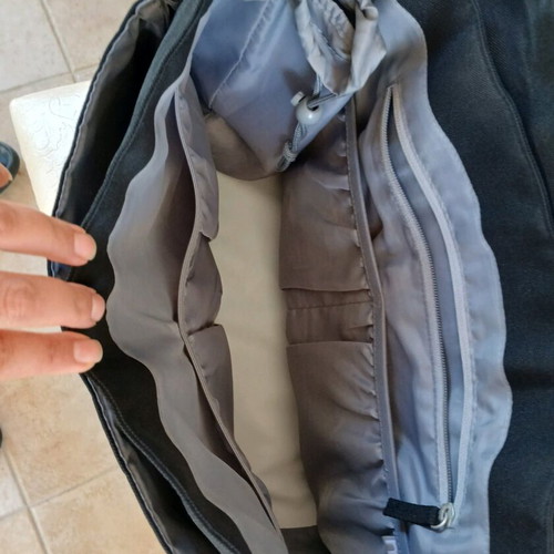 Mothercare changing bag used with 2 outer and 6 inner pockets