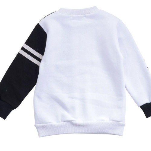 FRENZY sweatshirt for boy 4 years old, new, white and black