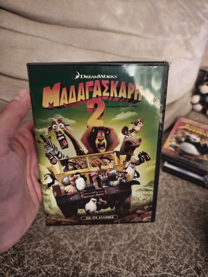 Madagascar 2 DVD new, dubbed animated movie