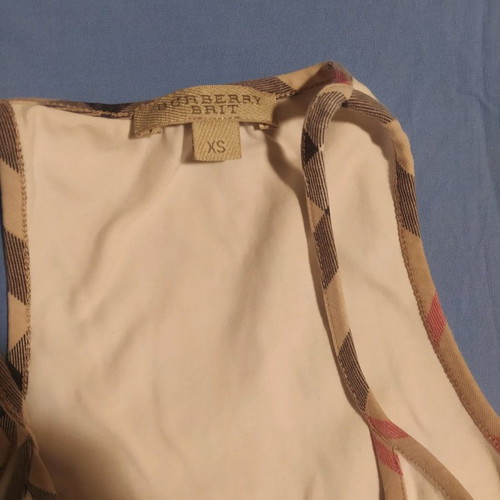 Burberry blouse with strap white, like new, size XS