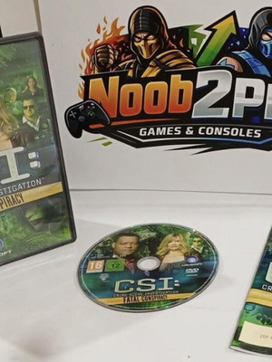 CSI: Crime Scene Investigation Fatal Conspiracy PC game used