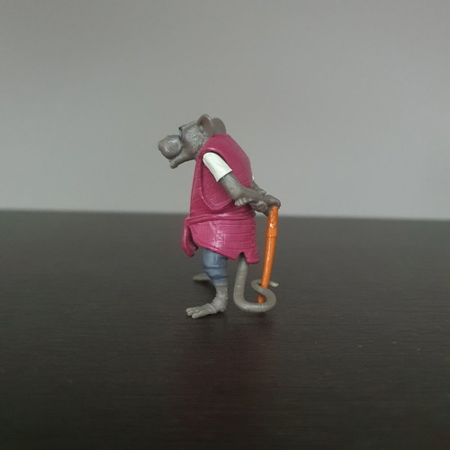 Splinter Figure TMNT Mayhem 2023 used, 5cm