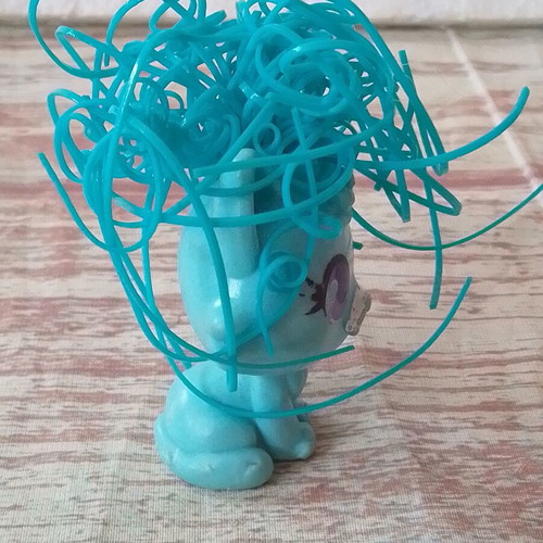 Magic Hair Silverlit Curligirls Pet Lulu Puppy figure used