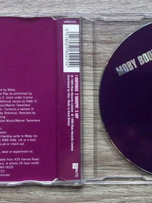 Moby Bodyrock CD single mint condition, electronic