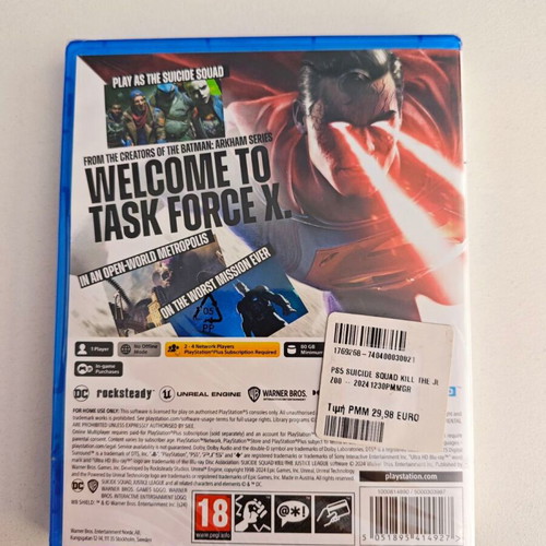 PS5 Suicide Squad new, sealed