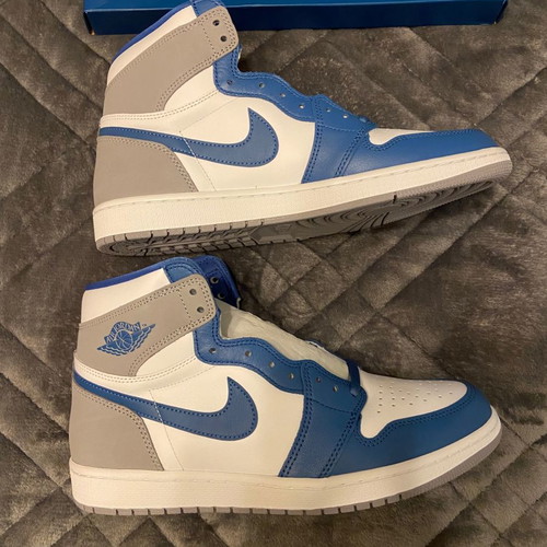 Air Jordan 1 Retro High OG True Blue new, size 47
