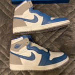 Air Jordan 1 Retro High OG True Blue new, size 47