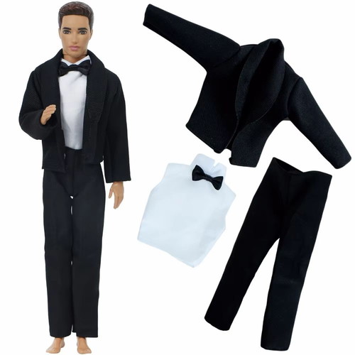Classic Groom Doll Groom Suit new