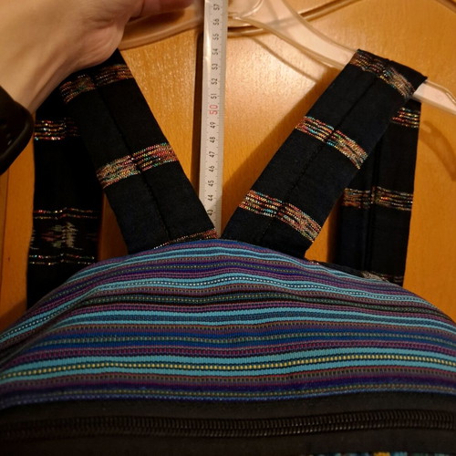 Boho backpack like new, colorful