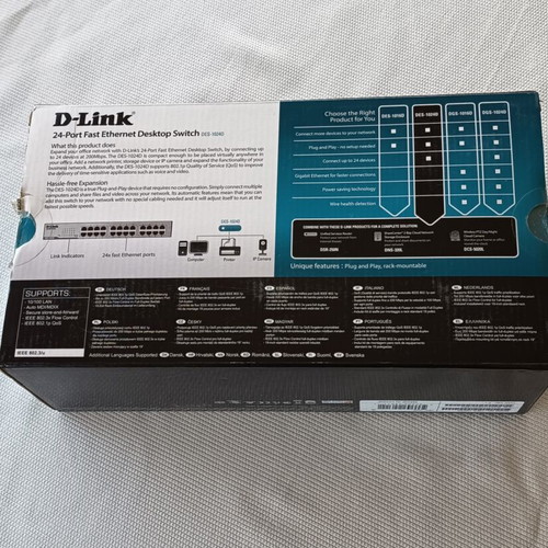 D-Link DES-1024D 24-Port Fast Ethernet Switch