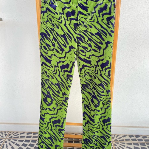 Velvet Zara pants new, blue and green, size S
