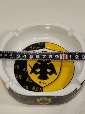 AEK ashtray used, authentic