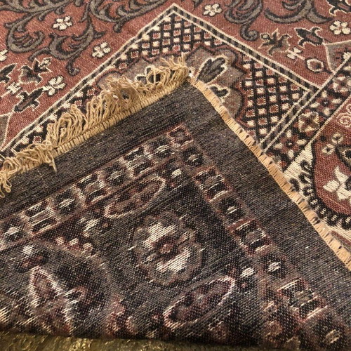 Traditional wool rug brown shade new, 2x2.75m