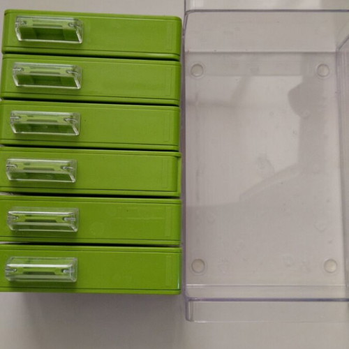 Spice rack 6-position used with double opening