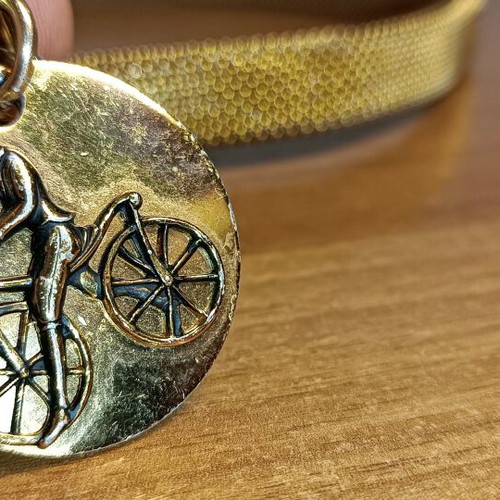 Vintage metal belt used