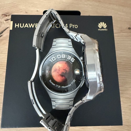 Huawei Watch 4 Pro Stainless Steel 48mm smartwatch with eSIM and heart rate monitor