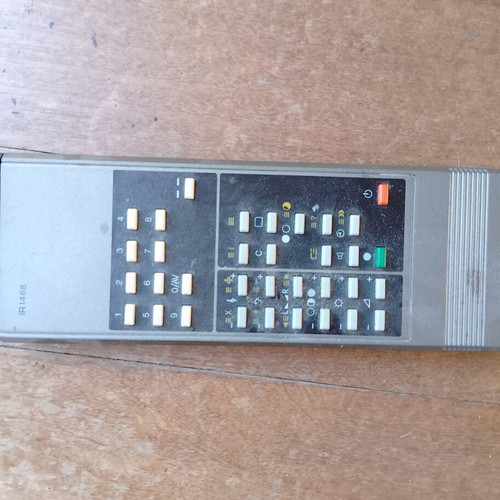 Remote control used, vintage