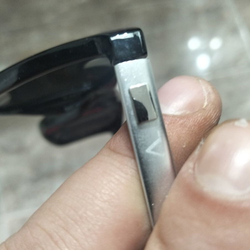 Versace sunglasses, black and grey