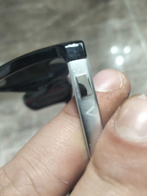 Versace sunglasses, black and grey