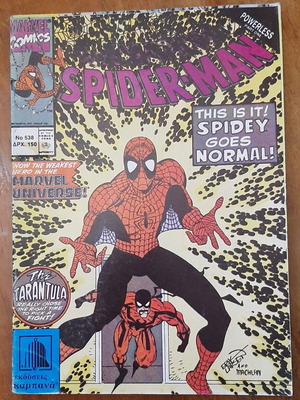 Spider-Man 538 comic book used, Greek language