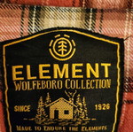 Element jacket used, size M, brown