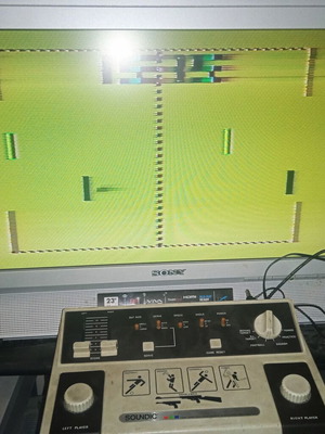 Soundic Retro Vintage Video Game Console used, collectible