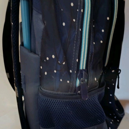 School bag for primary used with space theme and wheels