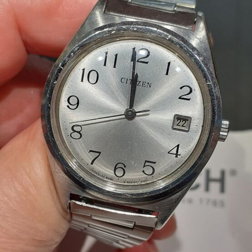 Citizen 70s watch steel used manual winding 39mm