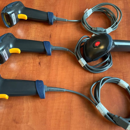 SC-2013 Barcode Scanner handheld wired used, 1D barcode reader