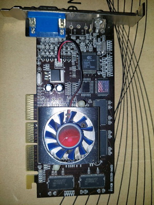 GeForce2MX 400 64mb graphics card used with TV-OUT