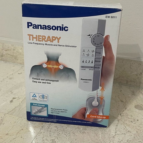 Panasonic EW6011 Muscle and Nerve Stimulator TENS New