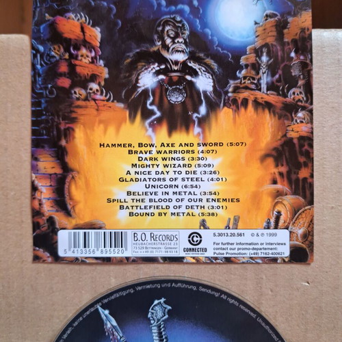 Wizard Bound By Metal CD used, promo album